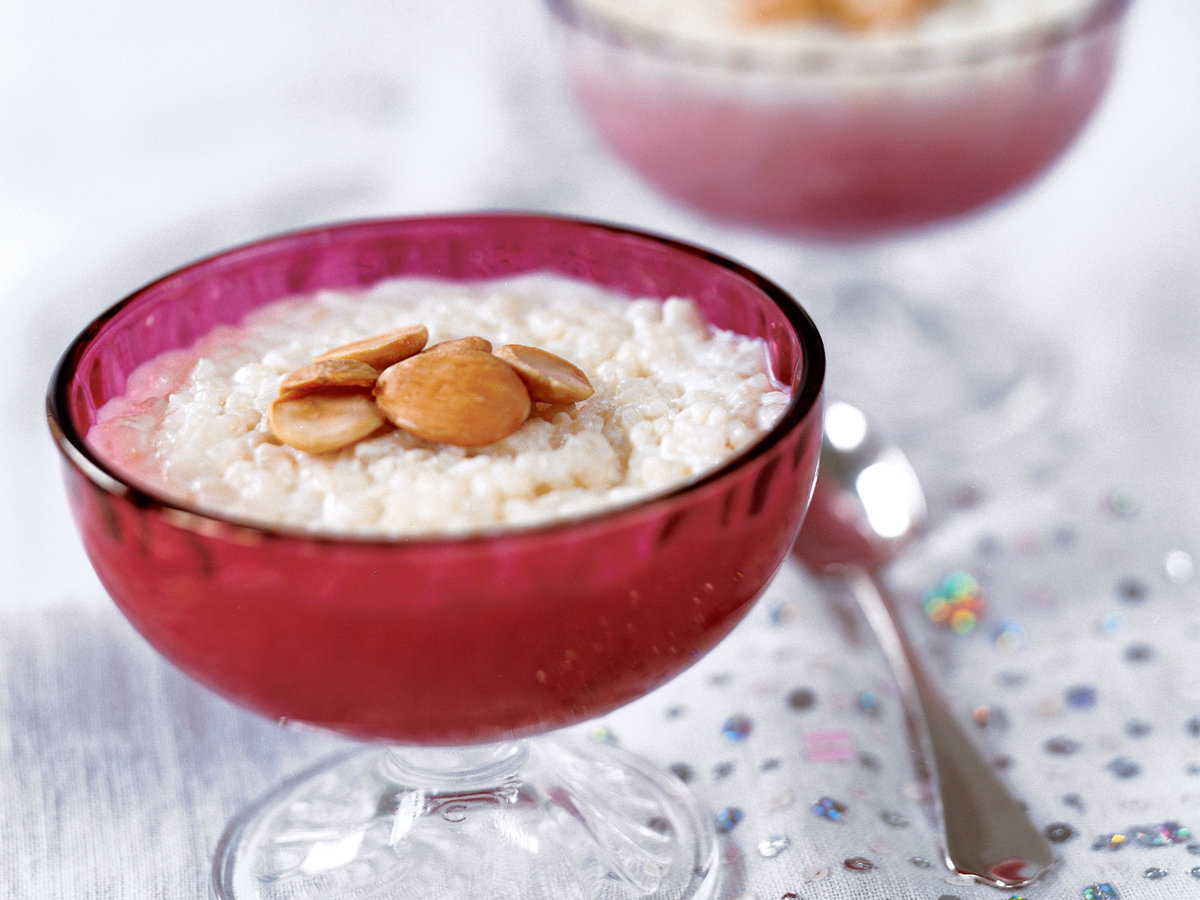 Almond Rice Pudding