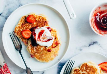 Spicy Peanut Soup with Sweet Potato + Kale