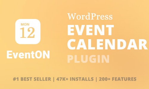 EventON - WordPress Event Calendar Plugin